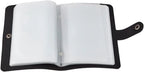 ✝️ Catholic PU+PVC Leather Holy Card Holder – Pocket Prayer Card Organizer with Snap Closure