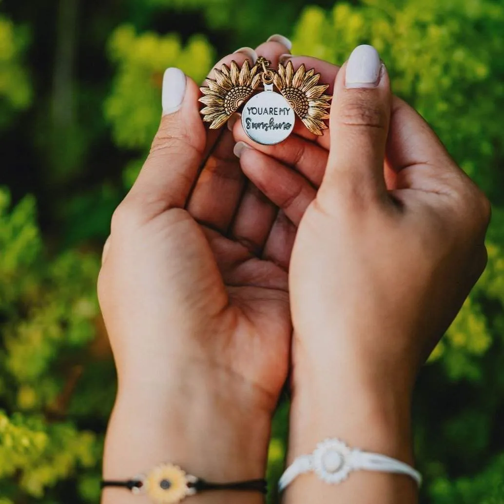 🌻"You Are My Sunshine"🌞Sunflower Necklace