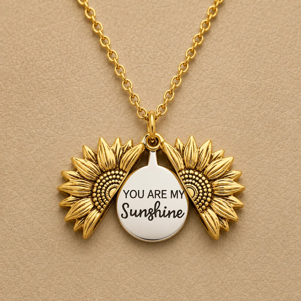 🌻"You Are My Sunshine"🌞Sunflower Necklace