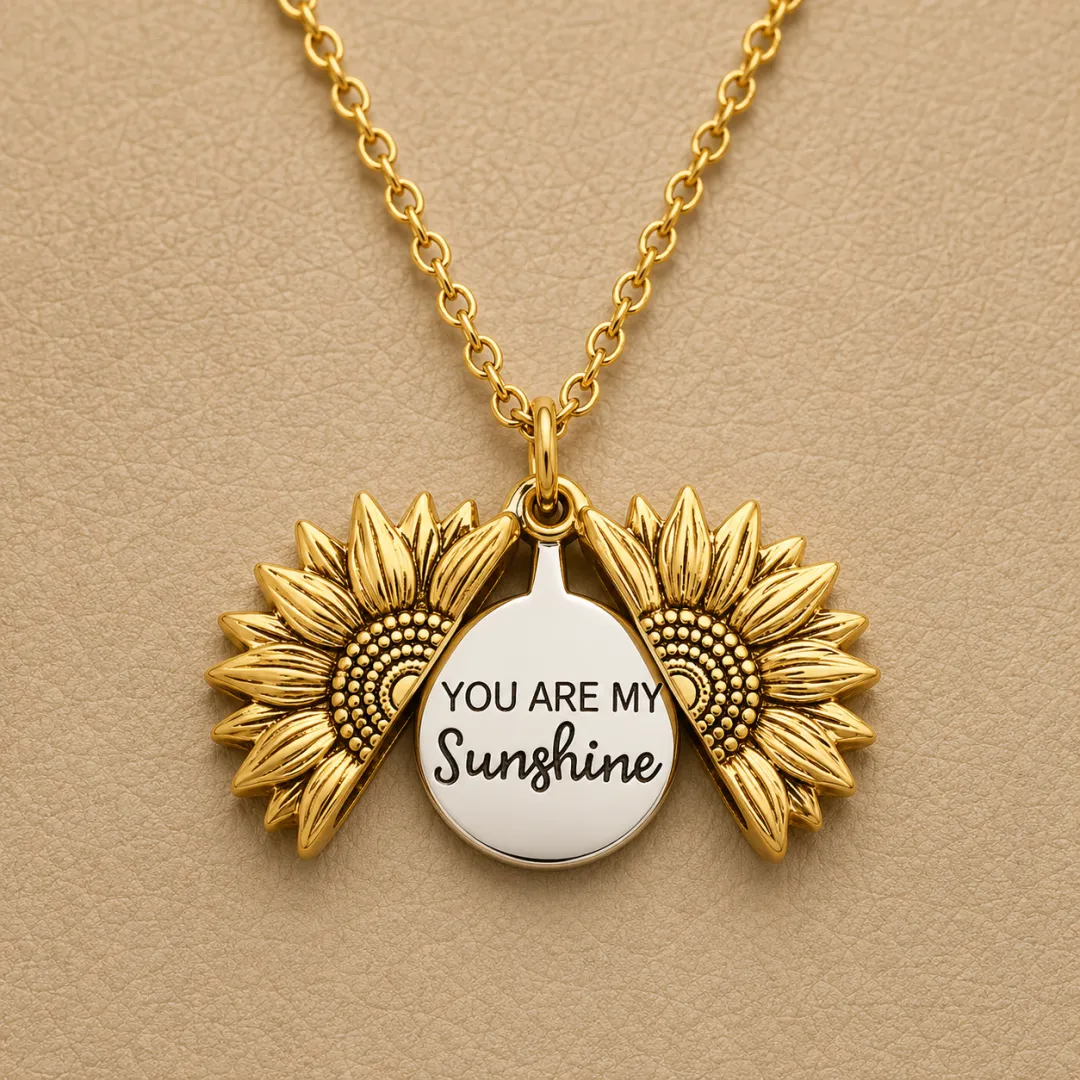 🌻"You Are My Sunshine"🌞Sunflower Necklace